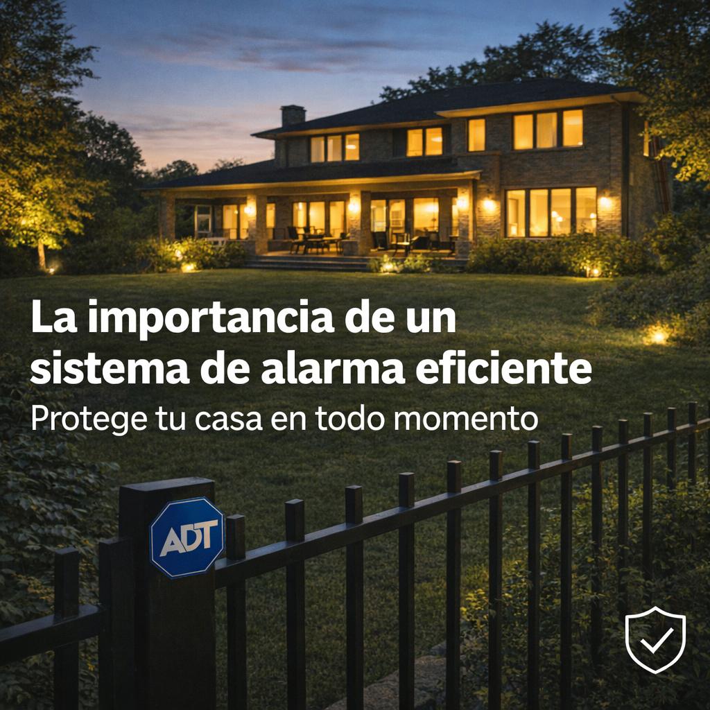 Protege tu casa en todo momento: La importancia de un sistema de alarma eficiente